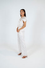 Puff Sleeve Gathered Top