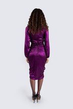 Shimmery Purple Dress