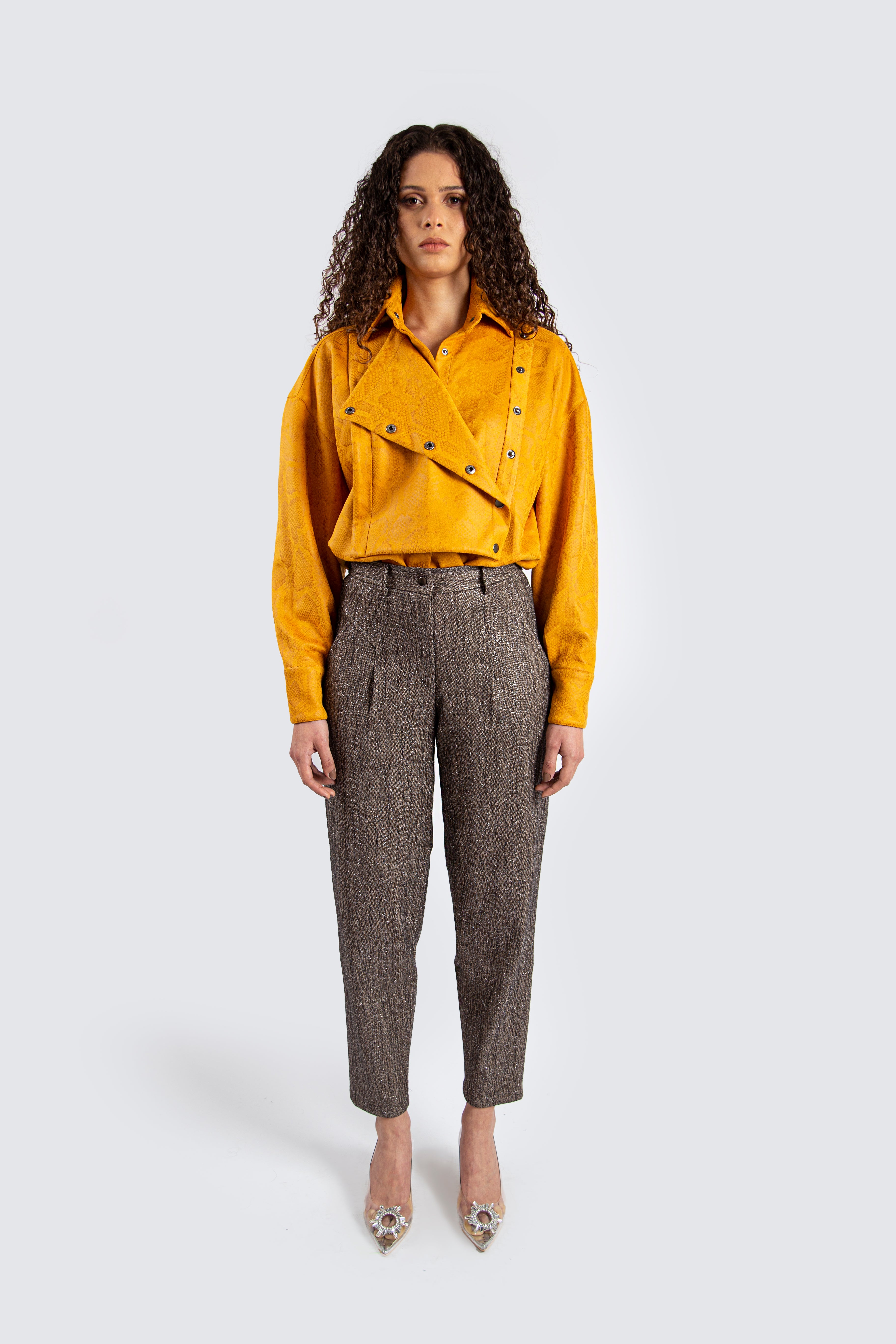 Shimmery Trousers