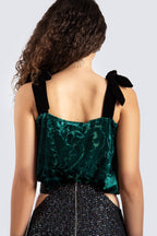 Velvet Emerald Top