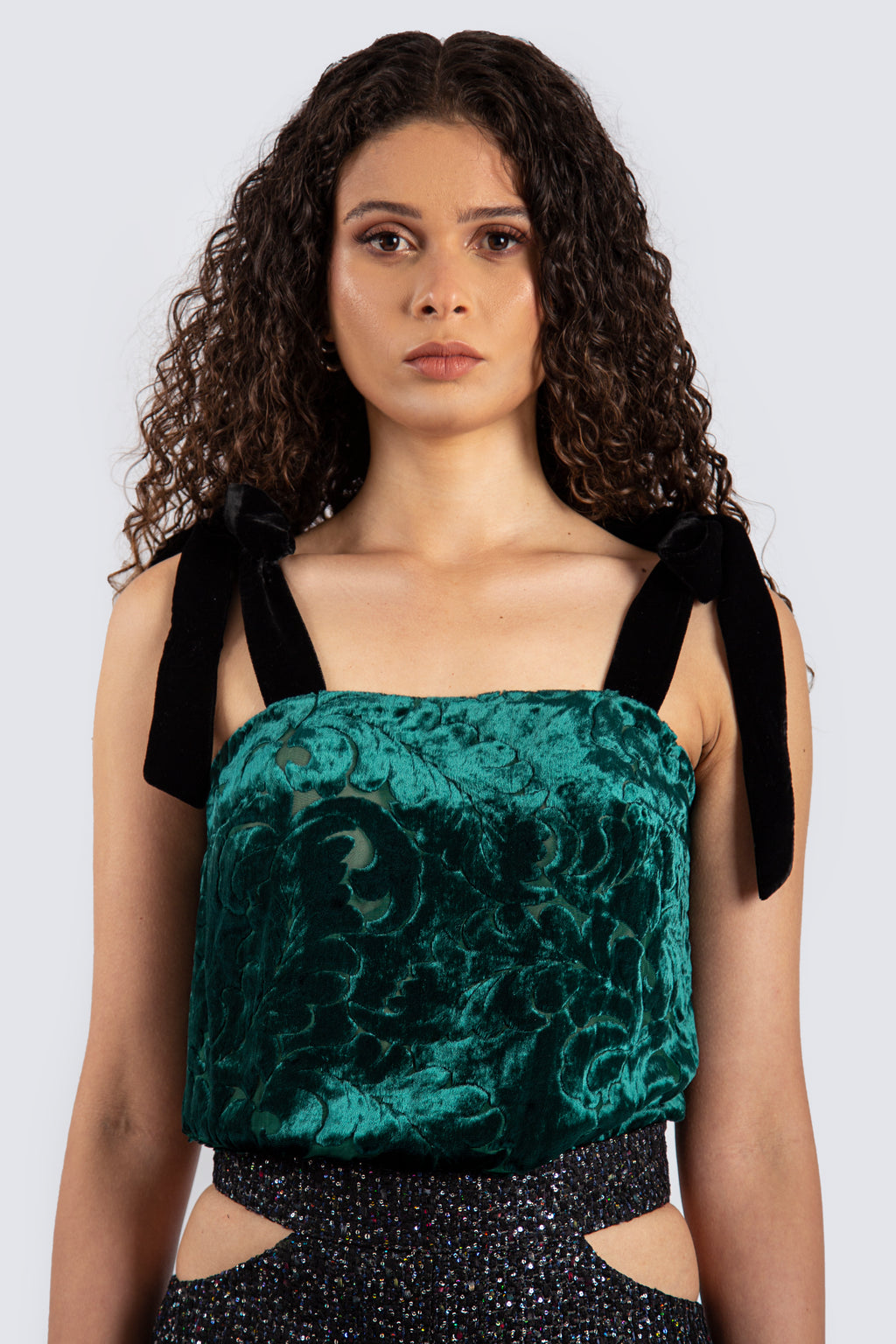 Velvet Emerald Top