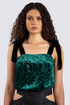 Velvet Emerald Top