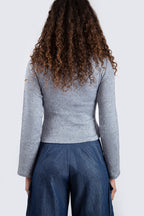 Gray pullover