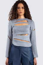 Gray pullover