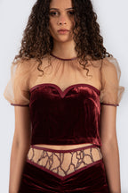 Burgundy Top