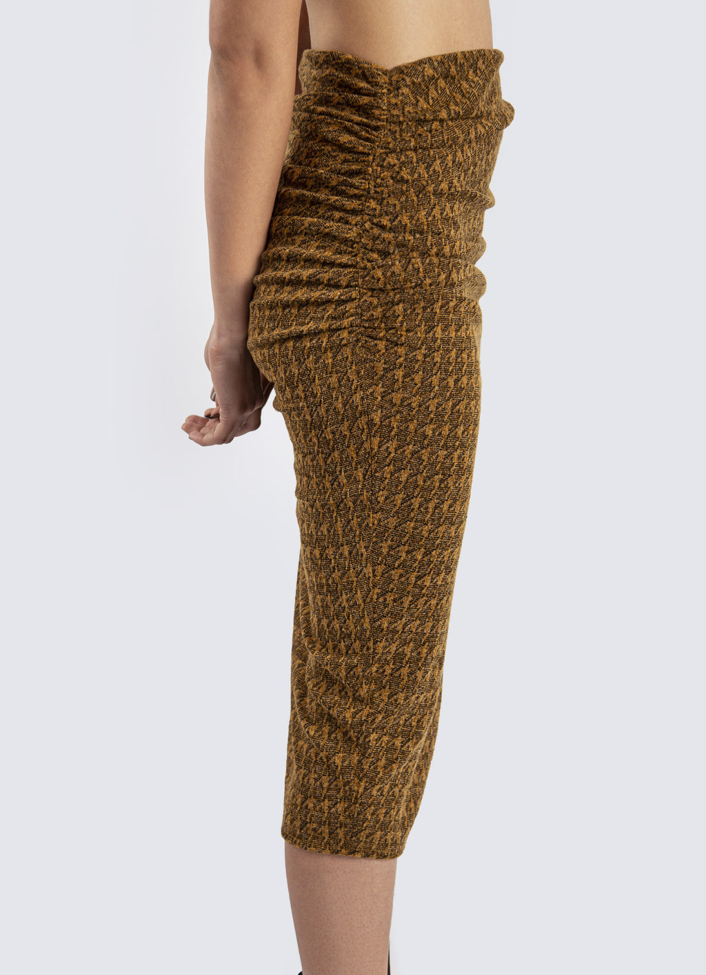 Wool Skirt With Slit