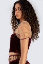 Burgundy Top